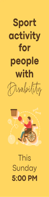 Custom Outdoor Yard Signs Multiple Sizes People with Disability