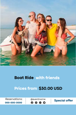 Custom Outdoor Yard Signs Multiple Sizes Boat Ride With Friends