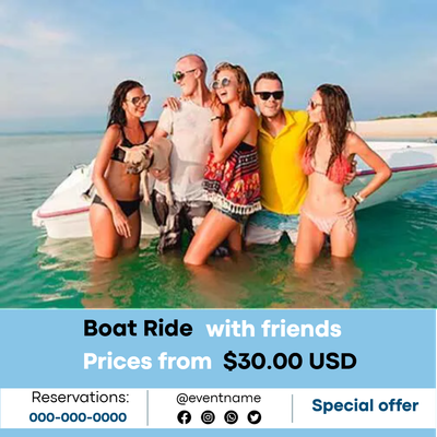 Custom Outdoor Yard Signs Multiple Sizes Boat Ride With Friends