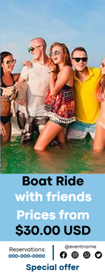 Custom Outdoor Yard Signs Multiple Sizes Boat Ride With Friends
