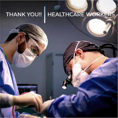 Custom Outdoor Yard Signs Multiple Sizes  Healthcare Workers