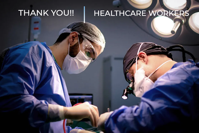 Custom Outdoor Yard Signs Multiple Sizes  Healthcare Workers