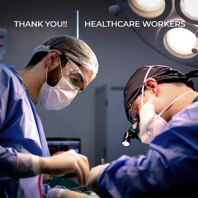 Custom Outdoor Yard Signs Multiple Sizes  Healthcare Workers