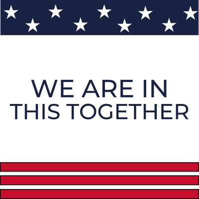 Custom Outdoor Yard Signs Multiple Sizes We Are In This Together