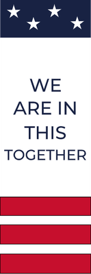 Custom Outdoor Yard Signs Multiple Sizes We Are In This Together