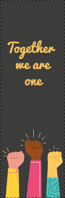 Custom Outdoor Yard Signs Multiple Sizes Together We Are One
