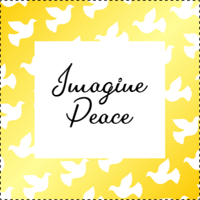 Custom Outdoor Yard Signs Multiple Sizes Imagine Peace