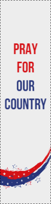 Custom Outdoor Yard Signs Multiple Sizes Pray For Our Country