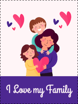 Custom Outdoor Yard Signs Multiple Sizes I Love My Family