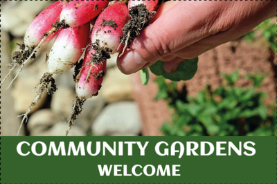 Custom Outdoor Yard Signs Multiple Sizes Community Market