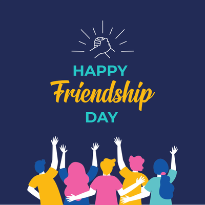 Custom Outdoor Yard Signs Multiple Sizes Happy Friendship Day