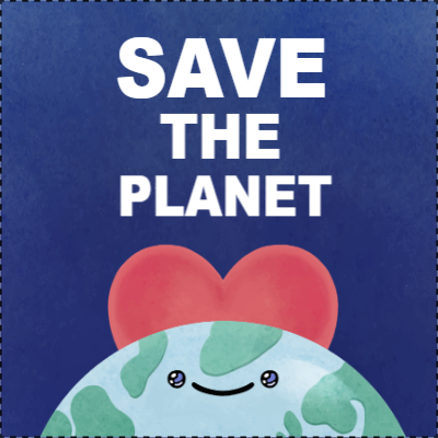 Custom Outdoor Yard Signs Multiple Sizes Save the Planet