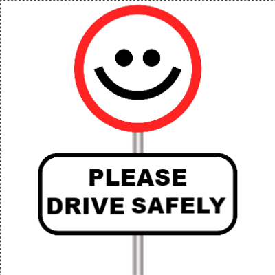 Custom Outdoor Yard Signs Multiple Sizes Please Drive Safely