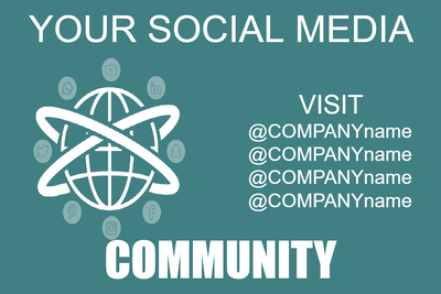 Custom Outdoor Yard Signs Multiple Sizes Social Media