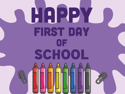 Custom Outdoor Yard Signs Multiple Sizes First Day of School