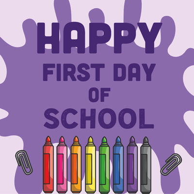Custom Outdoor Yard Signs Multiple Sizes First Day of School