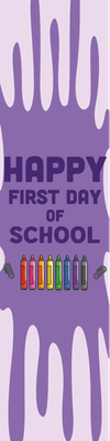 Custom Outdoor Yard Signs Multiple Sizes First Day of School