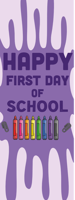 Custom Outdoor Yard Signs Multiple Sizes First Day of School