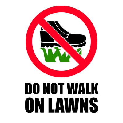 Custom Outdoor Yard Signs Multiple Sizes Avoid Lawns