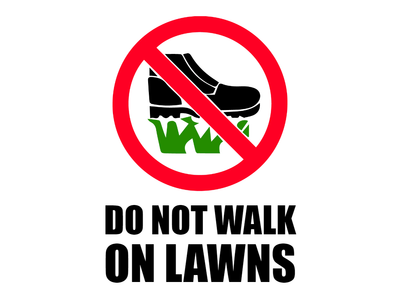 Custom Outdoor Yard Signs Multiple Sizes Avoid Lawns