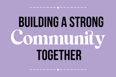 Custom Outdoor Yard Signs Multiple Sizes Strong Community Together