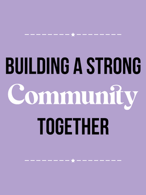 Custom Outdoor Yard Signs Multiple Sizes Strong Community Together