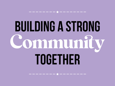 Custom Outdoor Yard Signs Multiple Sizes Strong Community Together