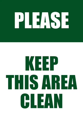 Custom Outdoor Yard Signs Multiple Sizes Keep Area Clean