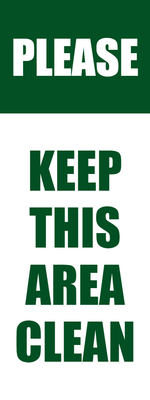Custom Outdoor Yard Signs Multiple Sizes Keep Area Clean