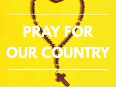 Custom Outdoor Yard Signs Multiple Sizes Pray For Country
