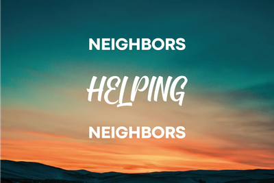 Custom Outdoor Yard Signs Multiple Sizes  Helping Neighbors