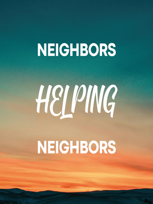 Custom Outdoor Yard Signs Multiple Sizes  Helping Neighbors