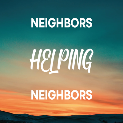 Custom Outdoor Yard Signs Multiple Sizes  Helping Neighbors