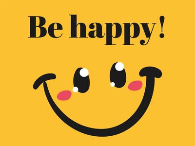 Custom Outdoor Yard Signs Multiple Sizes Be Happy