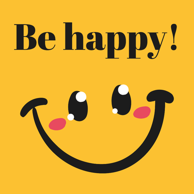 Custom Outdoor Yard Signs Multiple Sizes Be Happy