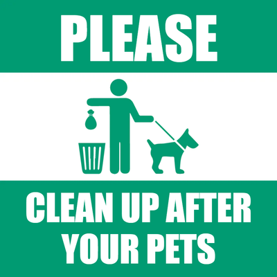 Custom Outdoor Yard Signs Multiple Sizes Clean Up