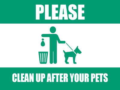 Custom Outdoor Yard Signs Multiple Sizes Clean Up