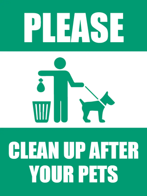 Custom Outdoor Yard Signs Multiple Sizes Clean Up