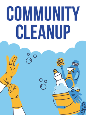 Custom Outdoor Yard Signs Multiple Sizes Community Cleanup
