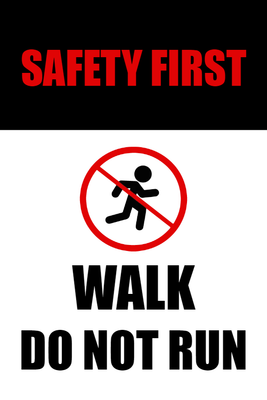 Custom Outdoor Yard Signs Multiple Sizes Safety First