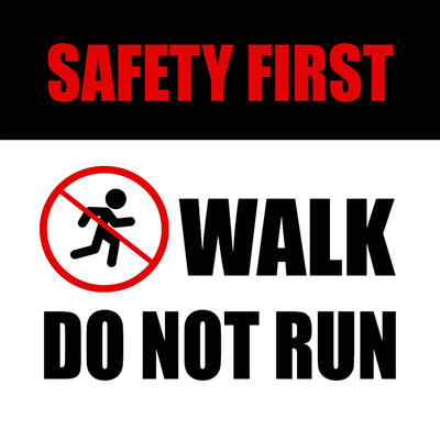Custom Outdoor Yard Signs Multiple Sizes Safety First