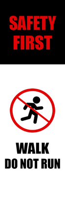 Custom Outdoor Yard Signs Multiple Sizes Safety First