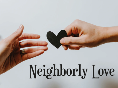 Custom Outdoor Yard Signs Multiple Sizes Neighborly Love