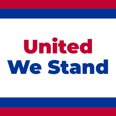 Custom Outdoor Yard Signs Multiple Sizes United We Stand