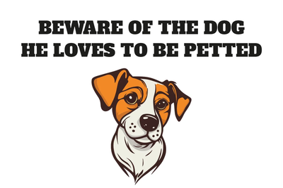 Custom Outdoor Yard Signs Multiple Sizes Dog Loves Pet