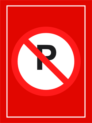 Custom Outdoor Yard Signs Multiple Sizes No Parking