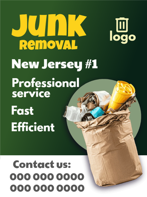 Custom Outdoor Yard Signs Multiple Sizes Junk Removal