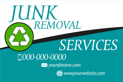 Custom Outdoor Yard Signs Multiple Sizes Recycling Services