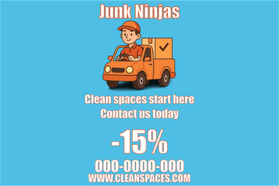 Custom Outdoor Yard Signs Multiple Sizes Junk Ninjas