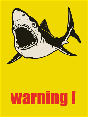 Custom Outdoor Yard Signs Multiple Sizes Warning